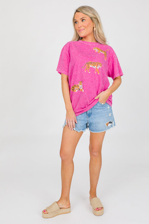 Tink & Posh Tiger Graphic Tee S