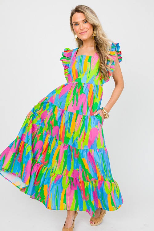Squared Away Abstract Maxi