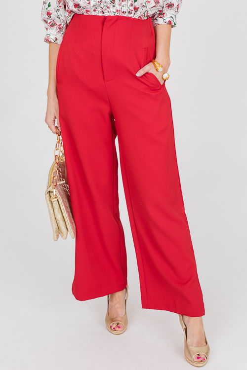 Grace Pants, Red