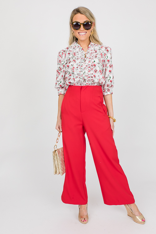 Grace Pants, Red