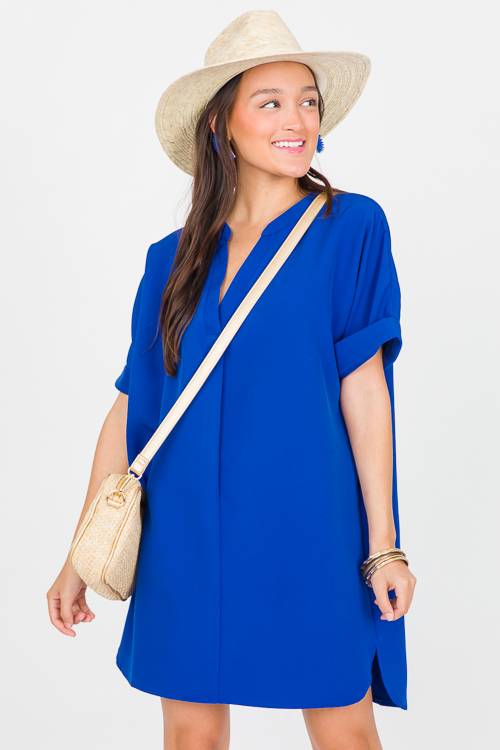 Top Notch Dress, Royal