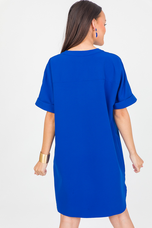 Top Notch Dress, Royal