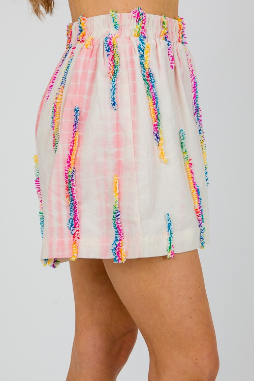Fringe Stripes Dyed Shorts, Multi - 0410-39.jpg