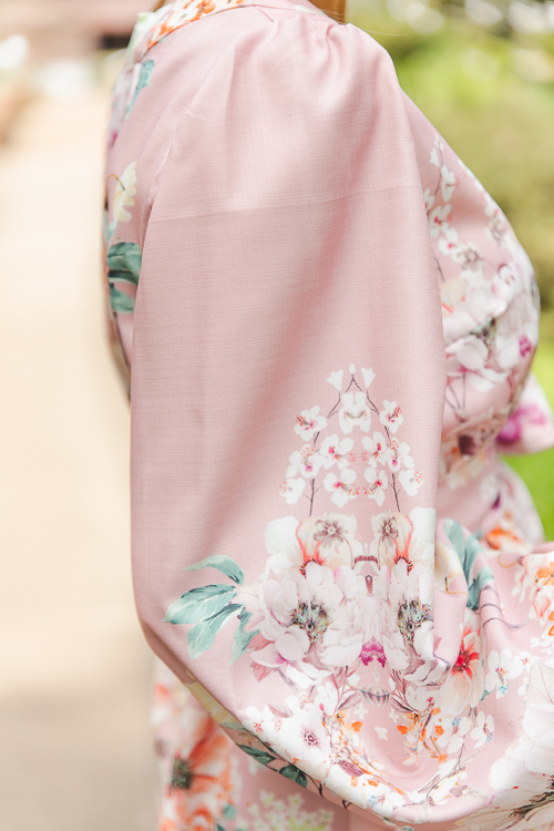 Blossom Belted Dress, Pink