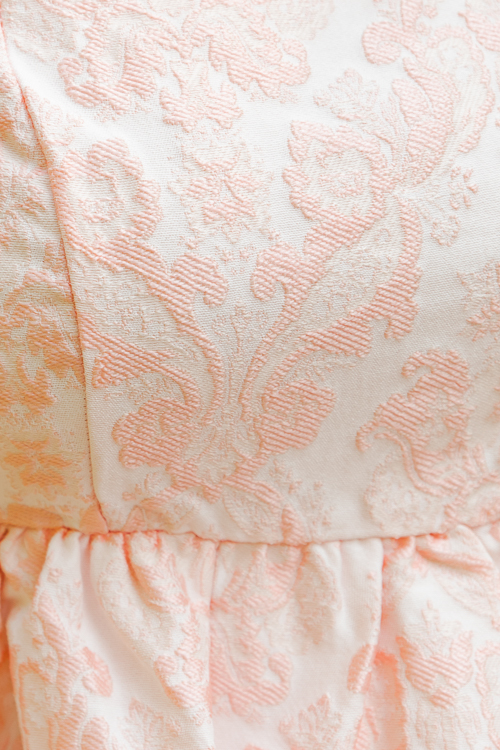 Gorgeous Jacquard Midi, Pink