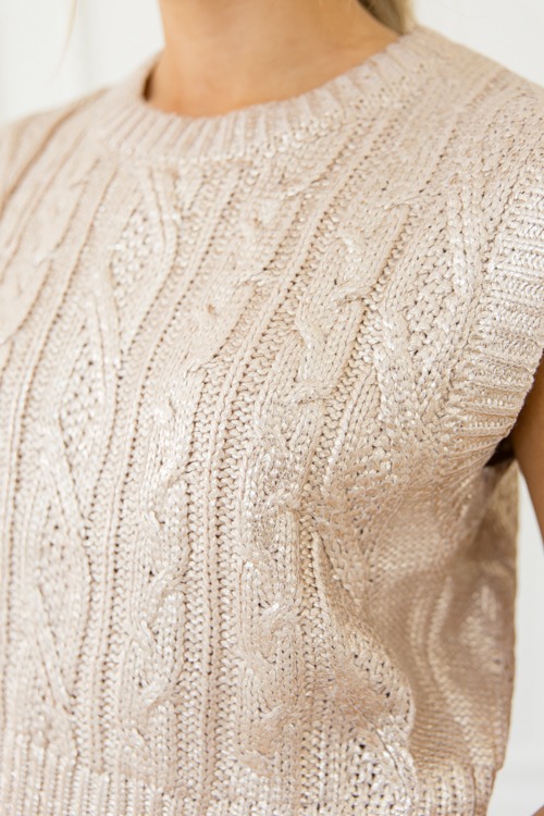 Metallic Cable Sweater, Lt Gold - 0415-28.jpg