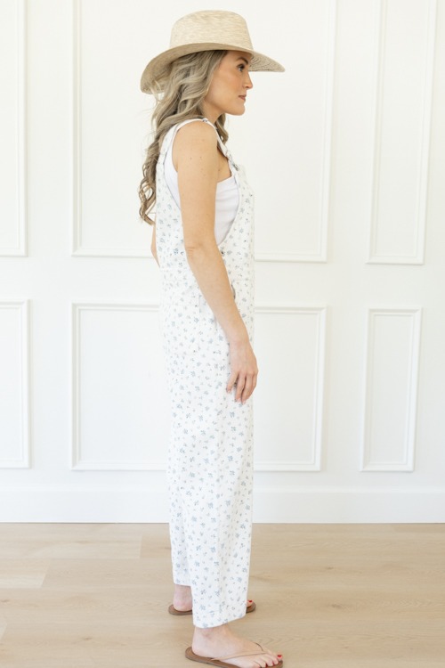Floral Print Overalls White - 0416-21.jpg