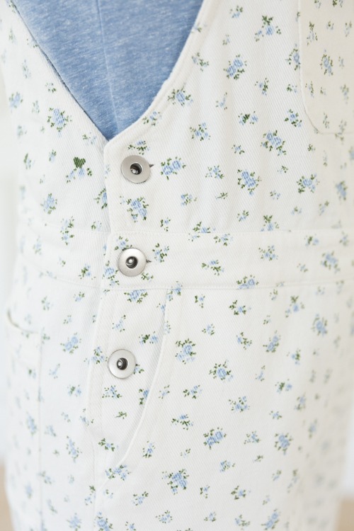 Floral Print Overalls, White - 0416-26.jpg