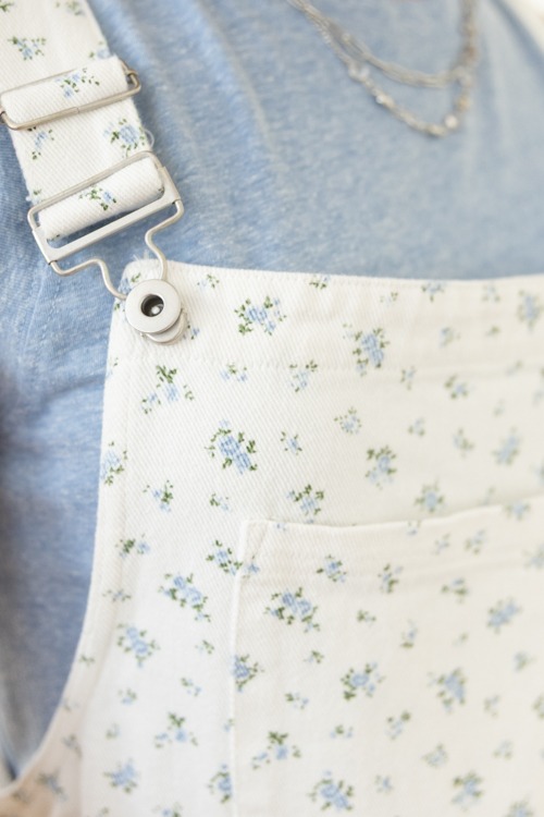 Floral Print Overalls, White - 0416-27.jpg