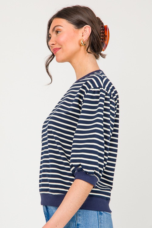 Stripe Pullover Top, Navy/Natural - 0416-30-2.jpg