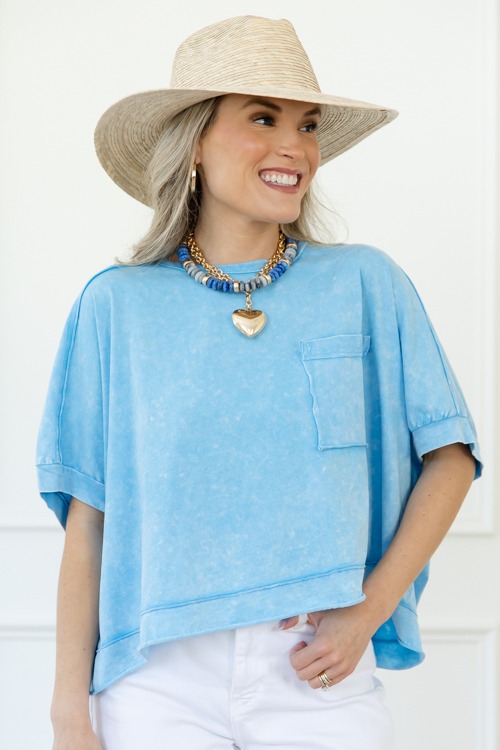 Raw Edge Pocket Tee, Aqua Blue - 0416-62.jpg