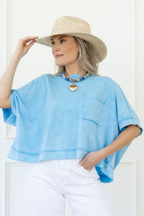 Raw Edge Pocket Tee, Aqua Blue - 0416-63.jpg