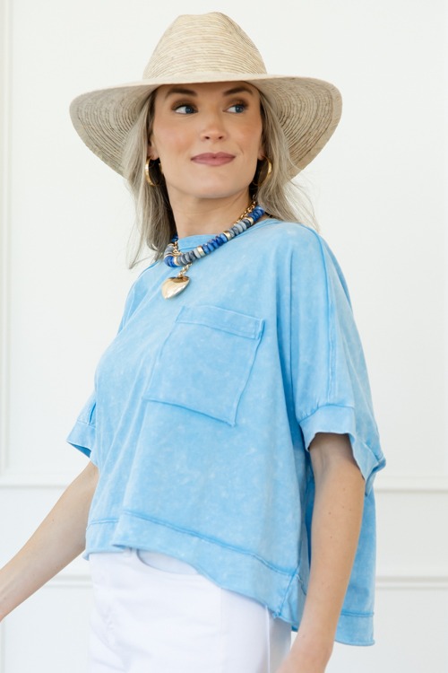 Raw Edge Pocket Tee, Aqua Blue - 0416-64.jpg