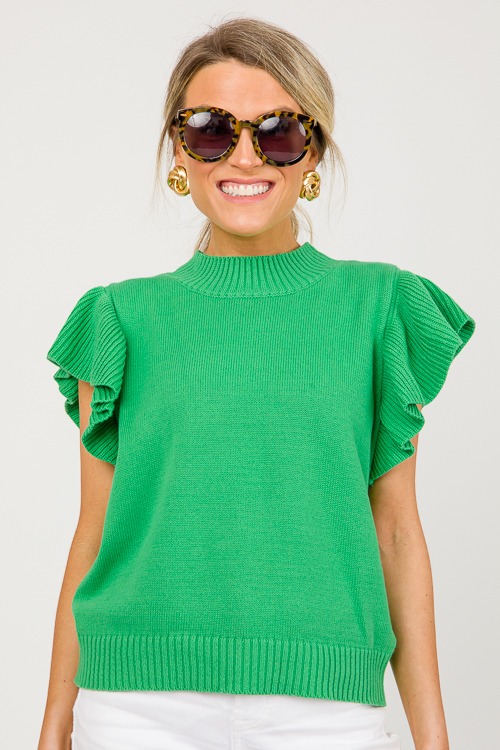Flutter Sweater Top, Apple Green - 0416-76.jpg