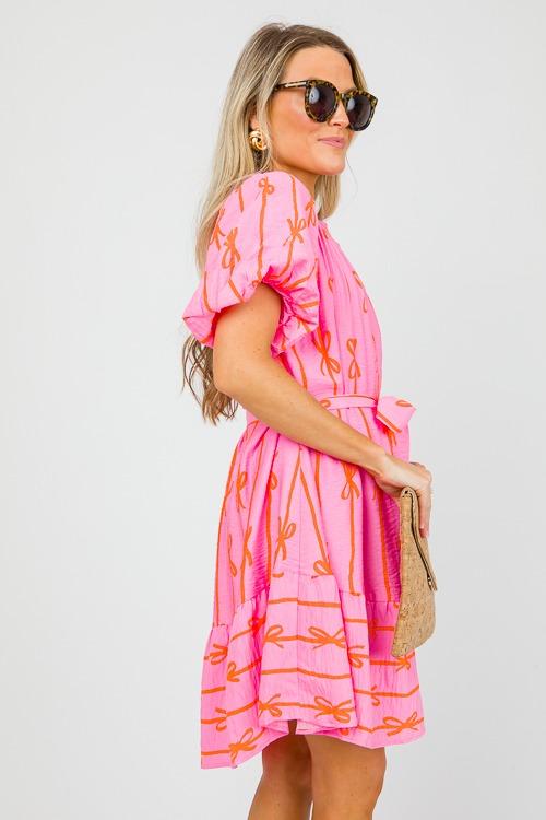 Bow Stripe Dress, Bubble Pink - 0417-107.jpg