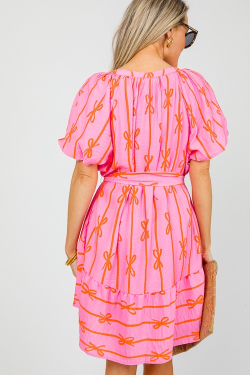 Bow Stripe Dress, Bubble Pink - 0417-108.jpg