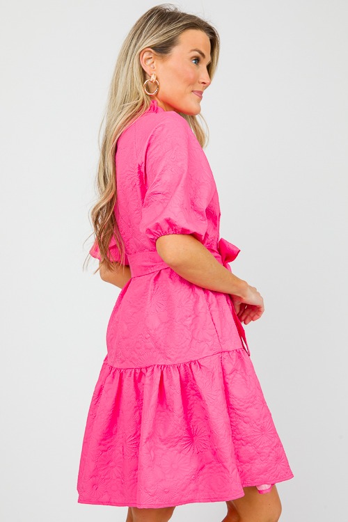 Floral Texture Dress, Hot Pink - 0417-77.jpg