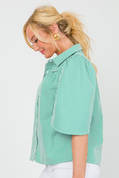 Martha Stripe Shirt, Kelly Gree - 0417-92.jpg