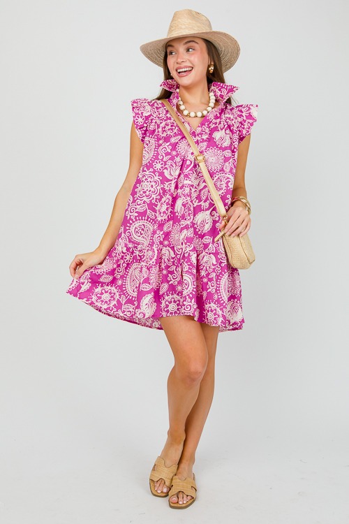 Gwen Floral Mix Dress, Pink - 0418-101.jpg
