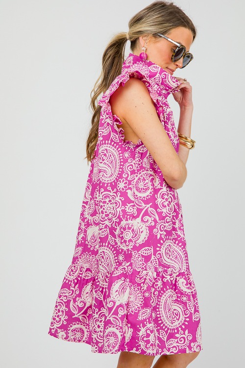 Gwen Floral Mix Dress, Pink - 0418-105.jpg