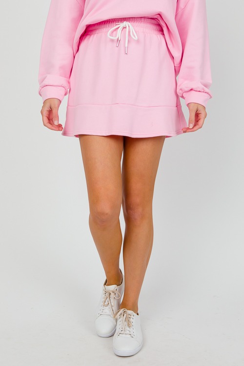Sweatshirt Skirt Set, Baby Pink - 0418-90h.jpg