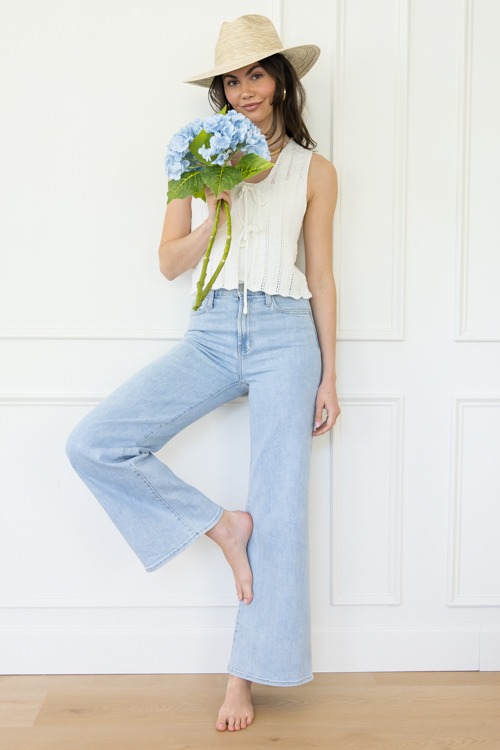 Pointelle Tie Sweater Vest, Off - 0422-127.jpg