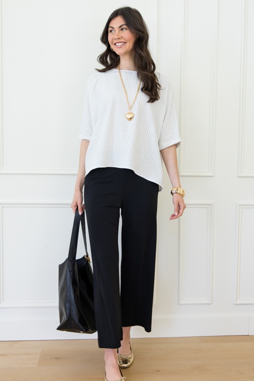 Pinstripe Linen Top, White/Blac - 0422-4.jpg