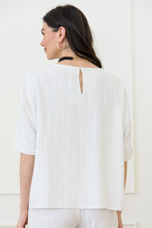 Pinstripe Linen Top, White/Blac - 0422-8.jpg
