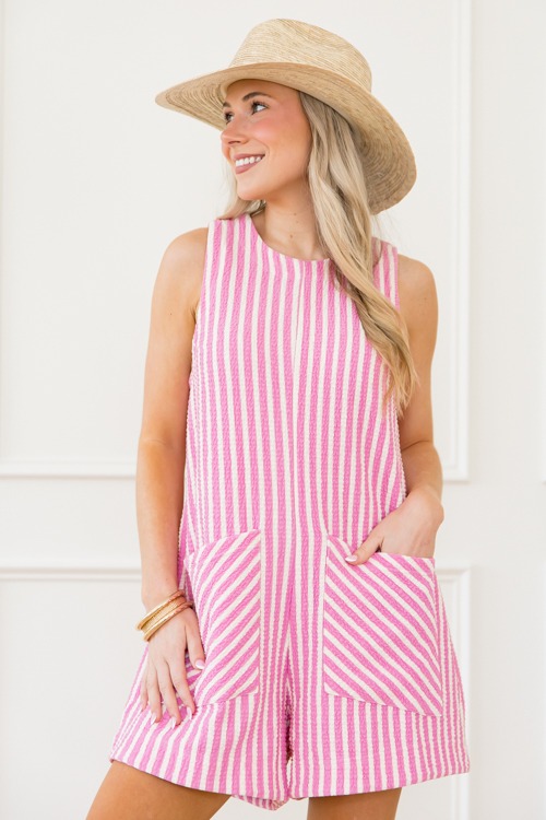 Textured Stripes Romper, Bubble Pink - 0423-8.jpg