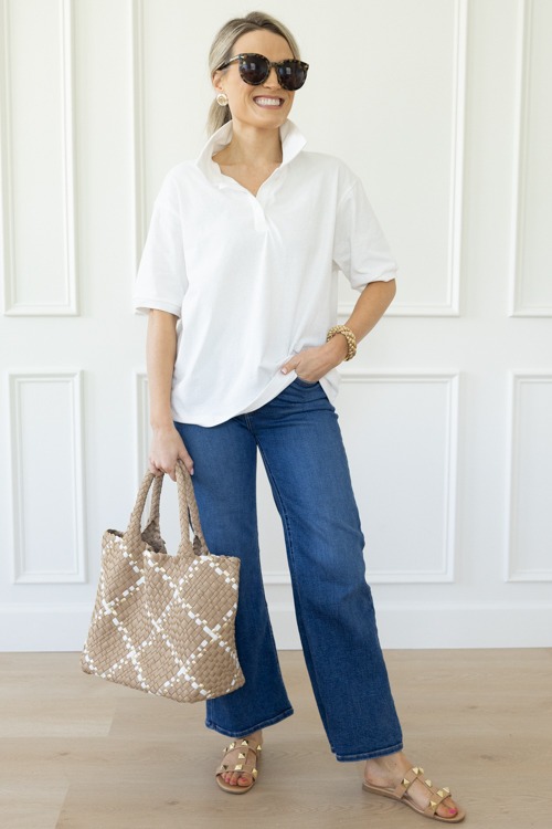 Relaxed Polo Top, Off White - 0424-113.jpg