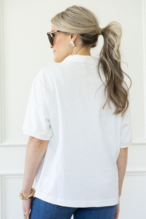 Relaxed Polo Top, Off White - 0424-116.jpg