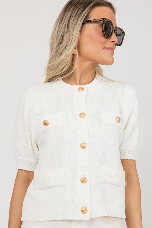 Gold Button SS Sweater, Off White - 0424-791p (6).jpg