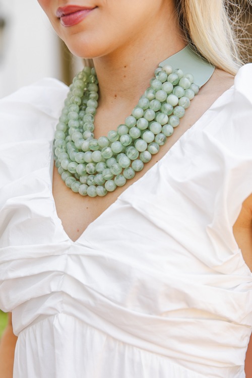 Bella Beaded Necklace, Green - 0425-136h.jpg