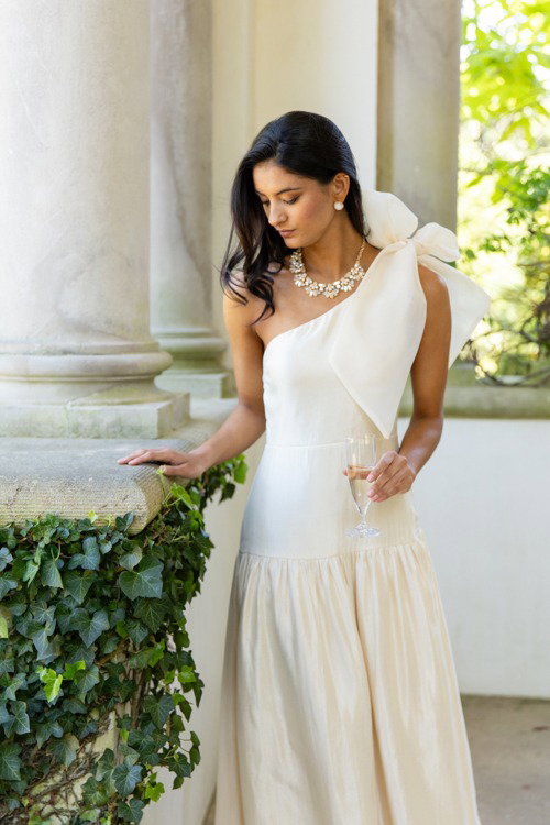 sachin and babi light blue dress Zapaka Women Champagne Mother of The Bride Dress with Appliques Off The Shoulder Sheath Satin Long Wedding Guest Dress, Champagne / US14