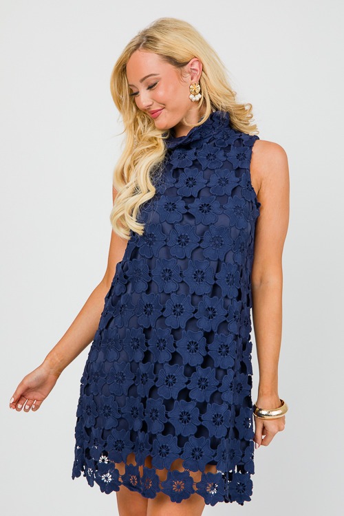 Floral Lace Ruffle Shift, Navy - 0426-17.jpg