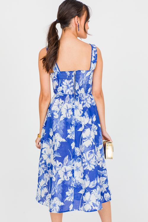 Hooked On You Floral Midi