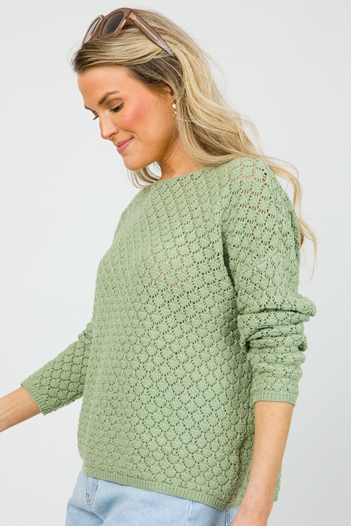 Margie Crochet Sweater, Sage - 0429-154.jpg