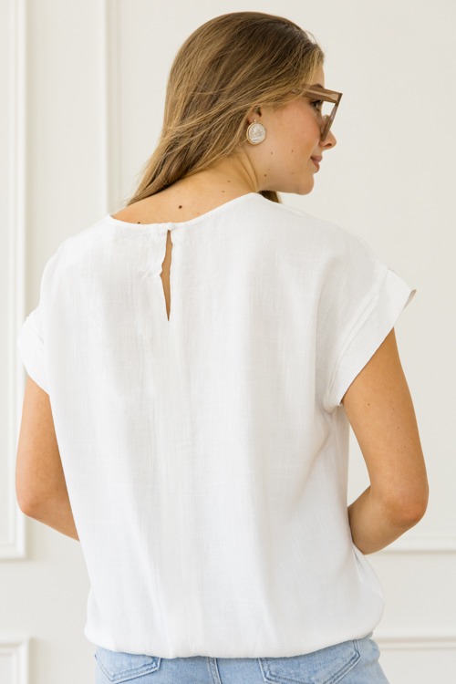 Linen Draw Hem Top, Off White - 0430-120-Edit.jpg
