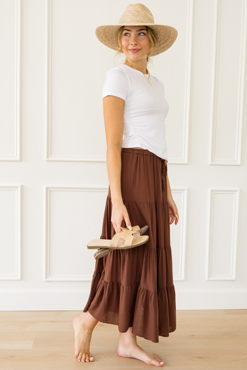 Ruched Sides Tee, Off White - 0430-64p.jpg