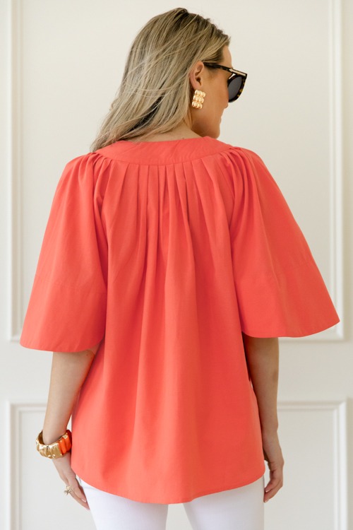 All In A Flutter Top, Coral - 0501-112h.jpg