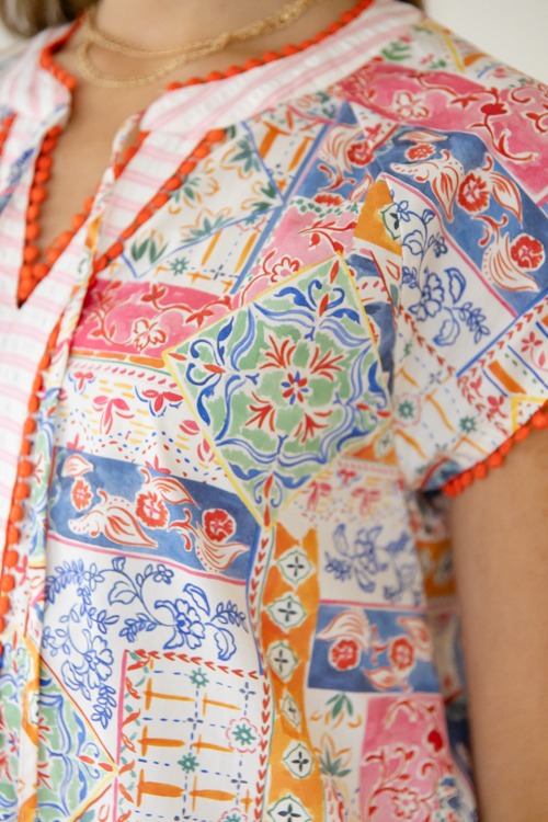 Brandy Printed Top, Pink Mix - 0501-39h.jpg