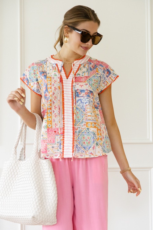 Brandy Printed Top, Pink Mix - 0501-42.jpg