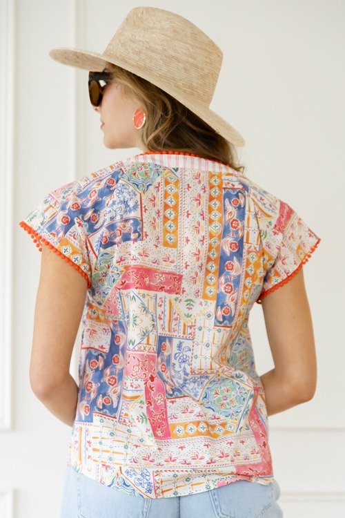 Brandy Printed Top, Pink Mix - 0501-44.jpg