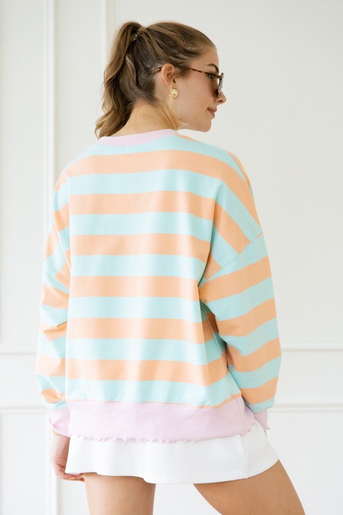 Terry Striped Sweatshirt, Mint/ - 0501-71.jpg