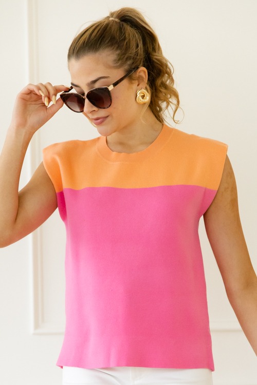 ColorBlock Sweater, Peach - 0501-90.jpg
