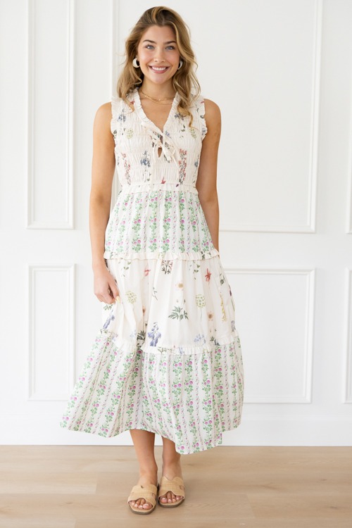 Floral Tiered Maxi, Cream - 0501-9p.jpg