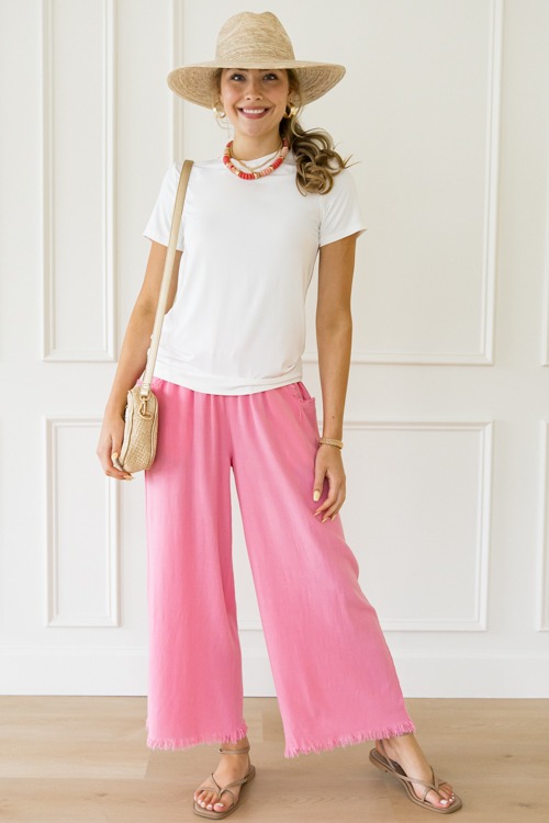 Bamboo Modal Tee, Off White