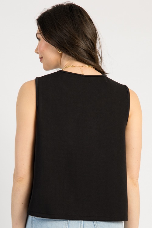 Side Button Knit Tank, Black - 0502-132.jpg