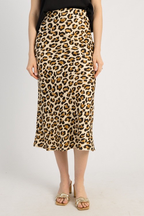 Satin Leopard Maxi Skirt, Cream - 0502-136p.jpg