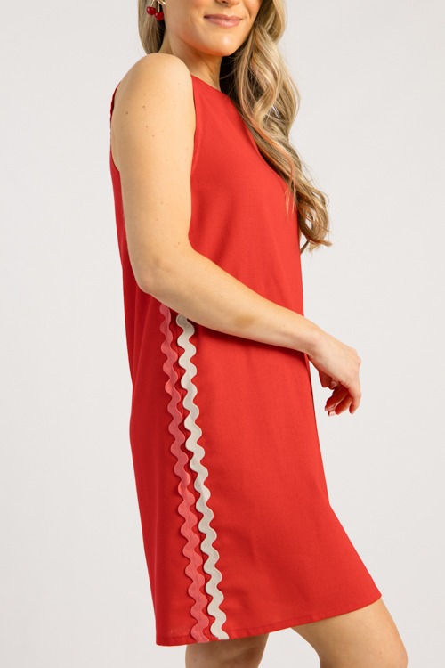 Seeing Double Ric Rac Dress, Tomato - 0502-153p.jpg